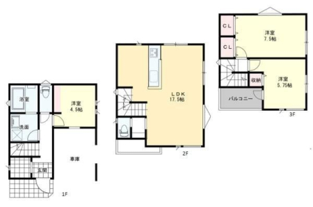  `House Layout`rO͗ẑӂ2KɁBg₷Ƌ̔zuX̓C[WԎB̐LɂȂAȊ肢߂ԎłB