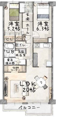  `House Layout`LDK20Bg₷Ƌ̔zuX̓C[WԎB̐LɂȂAȊ肢߂ԎłB